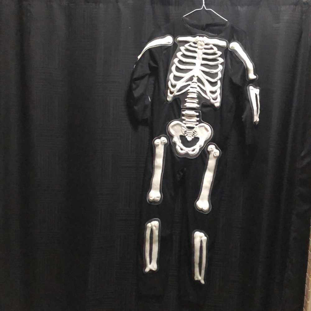 Kids skeleton Halloween costume